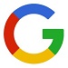 Blue, red, yellow and green capital G